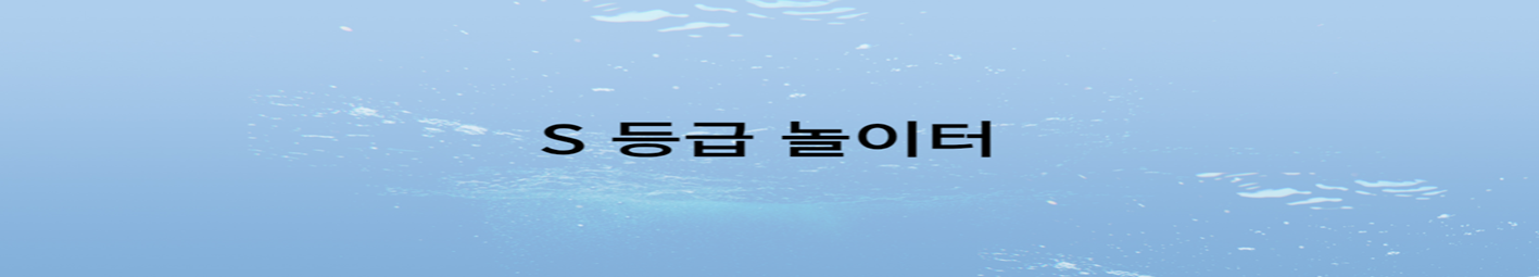 S 등급 놀이터